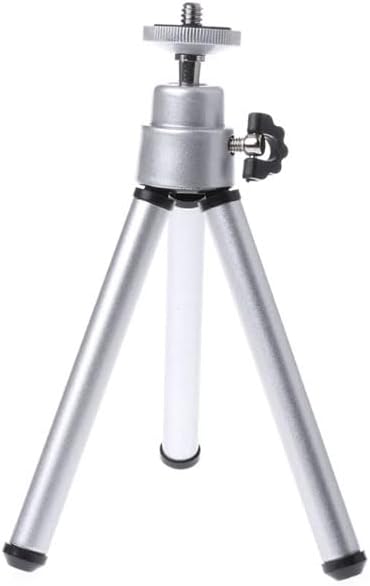 REFLEX CAMERA Lightweight Extendable Mini Tripod 5.9-7.9in – Aluminum Desktop Table Stand for Smartphone, GoPro, Webcam – Portable, Adjustable, Stable Video & Photo Shooting