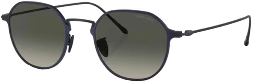GIORGIO ARMANI Man Sunglasses Bronze Frame, Clear Gradient Brown Lenses, 49MM