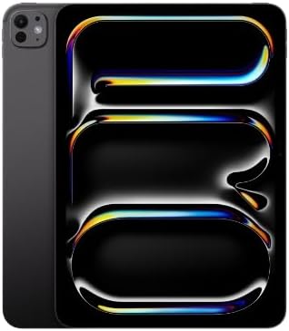 Apple iPad Pro 2024 (13-inch, Wi-Fi + Cellular, 1TB) Nano-Texture Glass- Space Black (Renewed)
