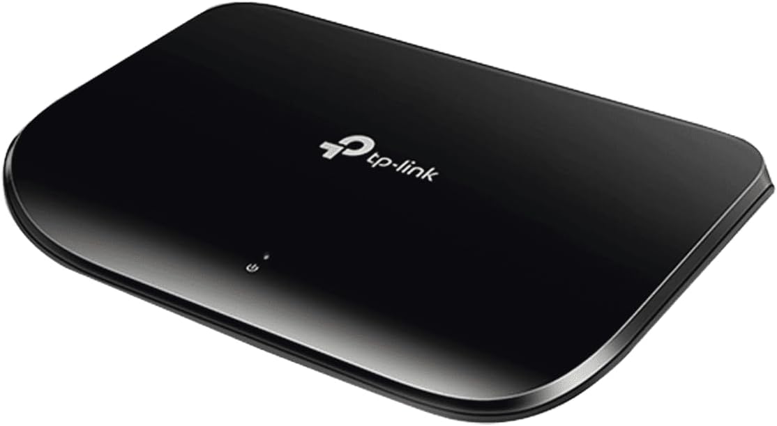 TP-Link 5 Port Gigabit Ethernet Network Switch | Plug and Play | Desktop or Wall-Mount | Plastic Case Ethernet Splitter | Fanless | Traffic Optimization | Unmanaged (TL-SG1005D) | Plug and Play, Deskt