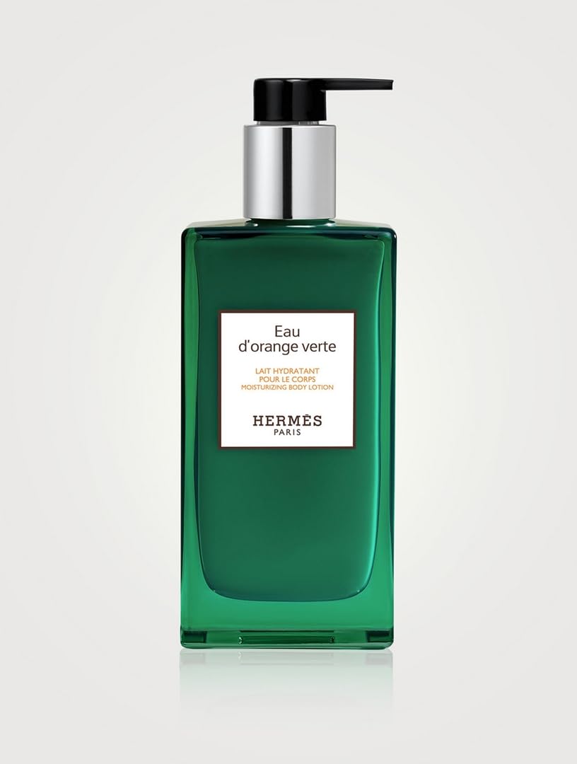 Hermes Eau D'orange Verte Moisturizing Body Lotion for Men, 6.5 Ounce (Refillable)