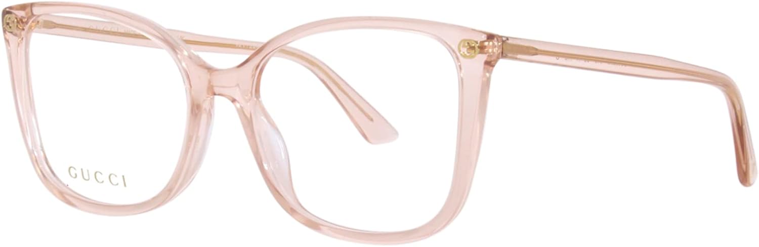Gucci GG0026O 013 Nude Cat-Eye Women's Eyeglasses
