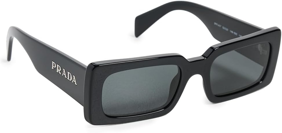 Prada Women's Rectangular Acetate Sunglasses