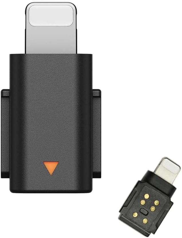 iMusk Original OEM for DJI Mic Mini RX Phone Adapter for iPhone 14 13 12 11 XS Max 8 Smartphone Accessories