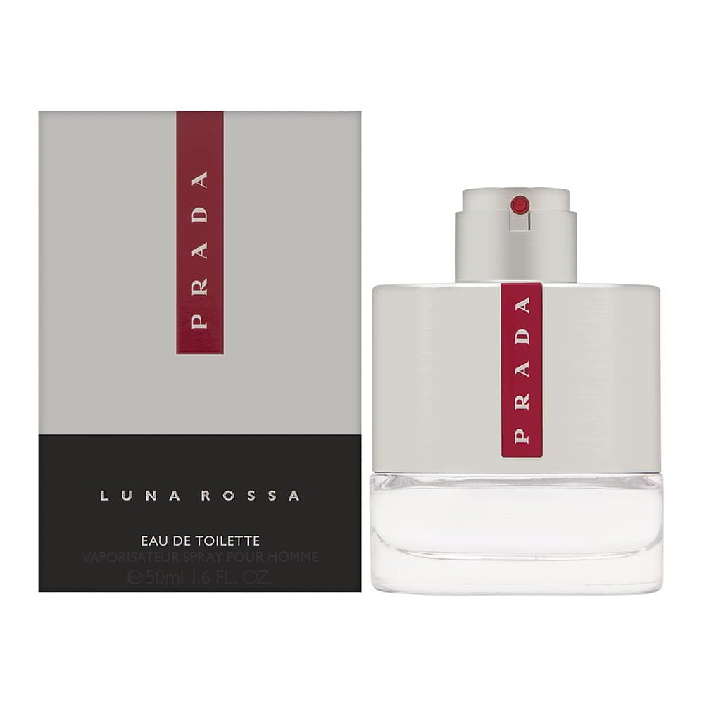 Prada Luna Rossa Eau de Toilette Spary for Men, 1.7 Ounce
