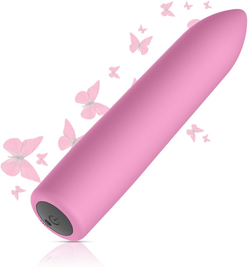 Waterproof Electric Bullet Massage Rod ZP4204P | 10 Modes, Quiet Powerful, Travel Portable, For Women