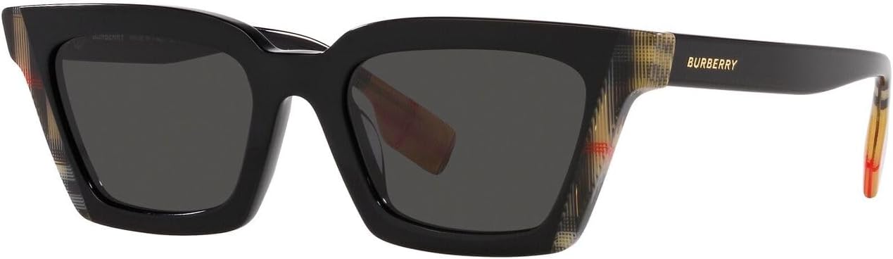 BURBERRY BRIAR BE 4392U Black Vintage/Dark Grey 52/19/140 women Sunglasses