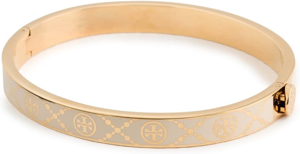 Tory Burch Women's T Monogram Hinge Bracelet
