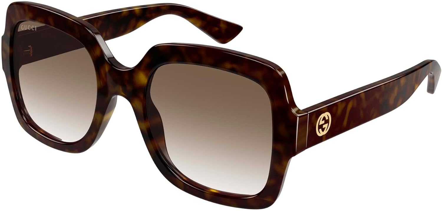 Gucci GG1337S Havana/Brown Shaded 54/22/140 women Sunglasses