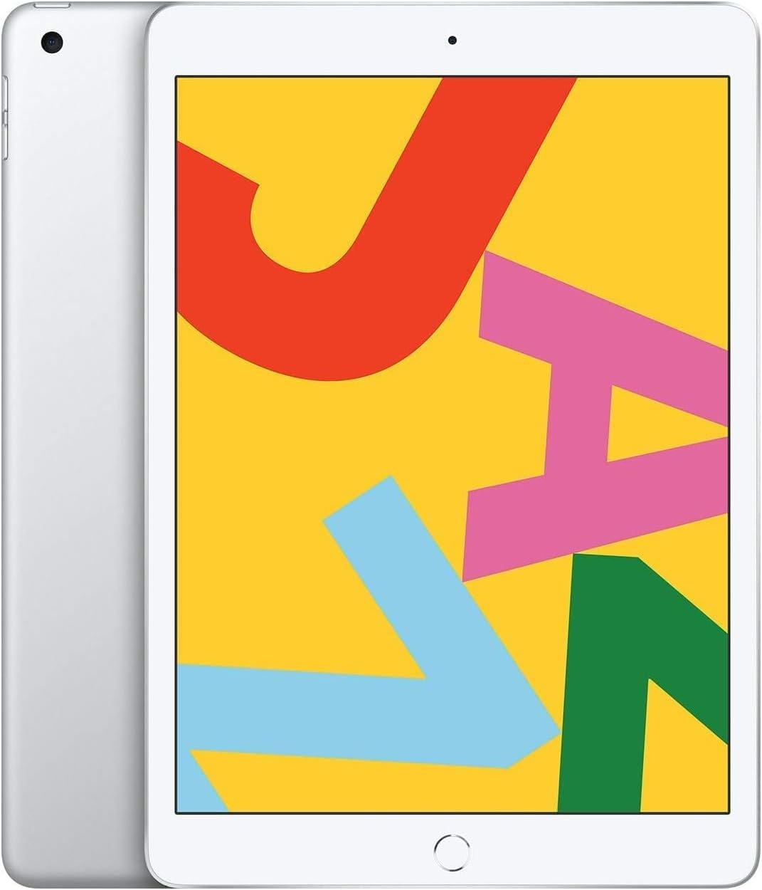Apple iPad (7th Generation, 10.2-inch, 2019), 32GB, Wi-Fi, Silver (Renewed)
