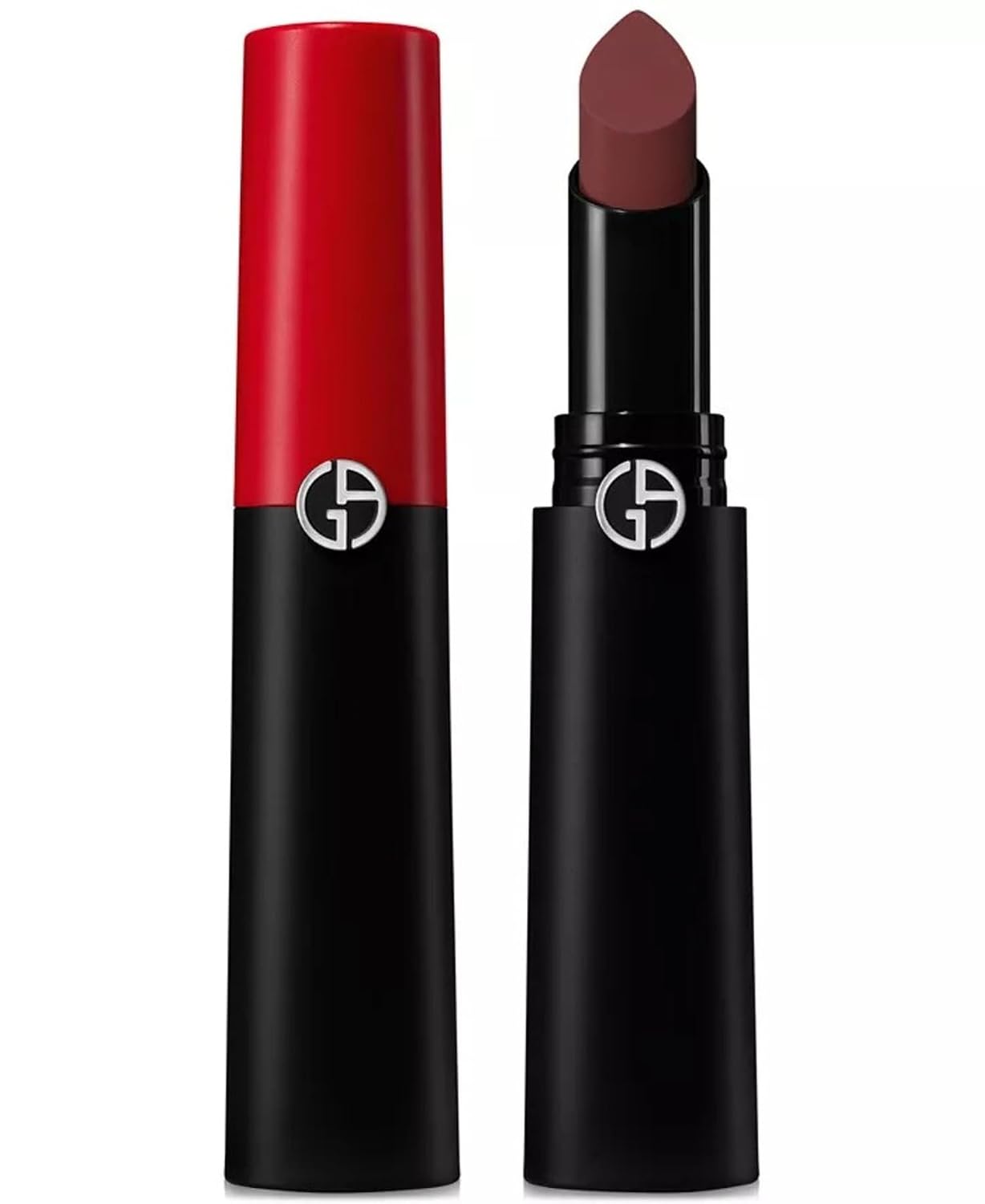 Giorgio Armani Lip Power Long-Lasting Matte Lipstick - 207 Devoted for Women - 0.11 oz Lipstick