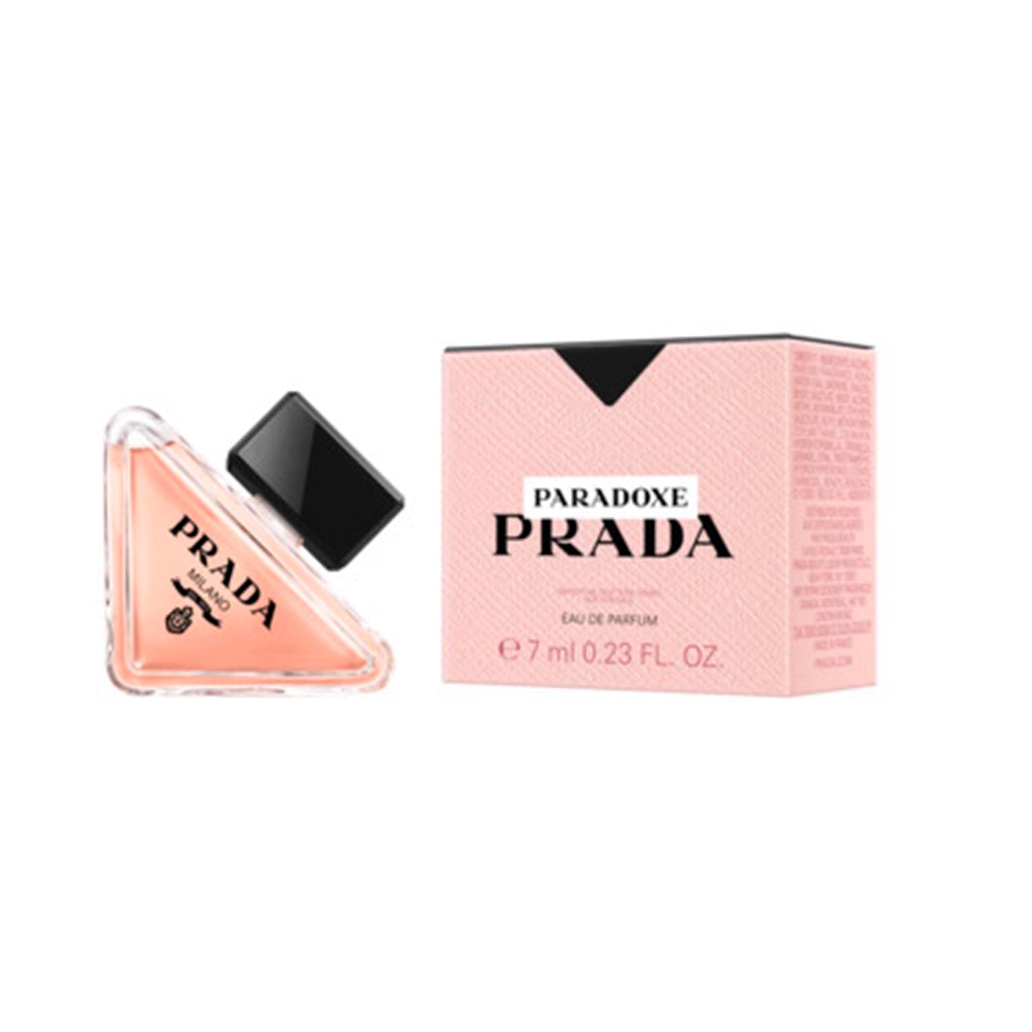 Prada Paradoxe Mini Perfume Women Eau de Parfum Splash on Dabber 7 ml / 0.23 Fl Oz | Perfume for Women, Mini Perfume, EDP Splash, Designer Sampler, Travel Size, Luxury Fragrance, Floral Scent