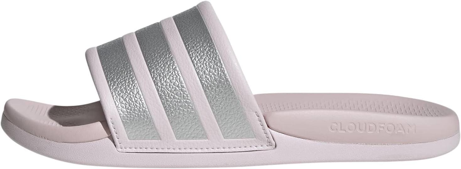 adidas Womens Adilette Comfort 2.0 Slides Casual Sandals Casual - White