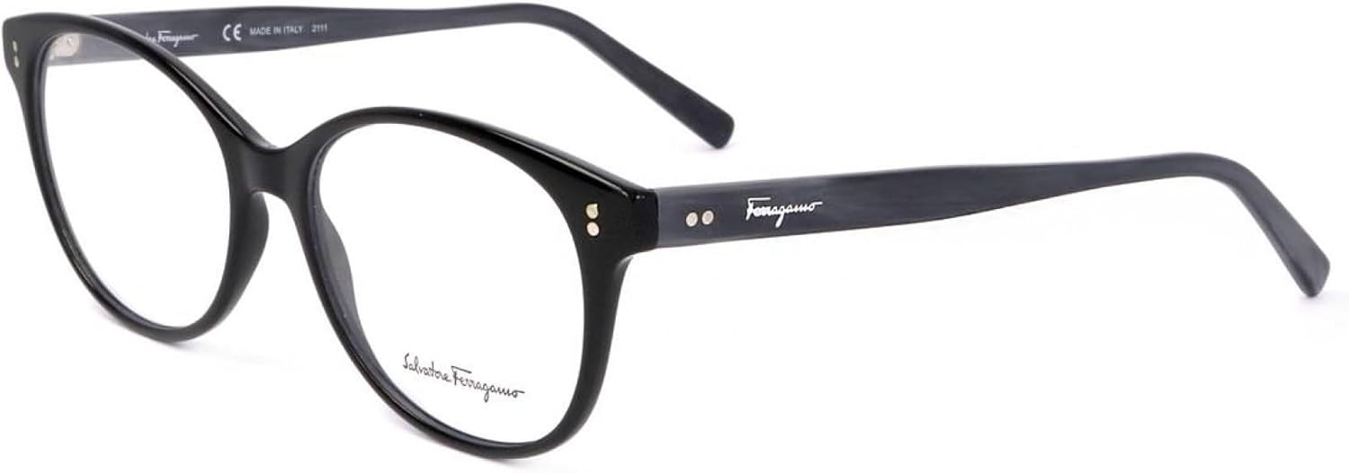 Ferragamo Women's Sf2911 53Mm Optical Frames, Black