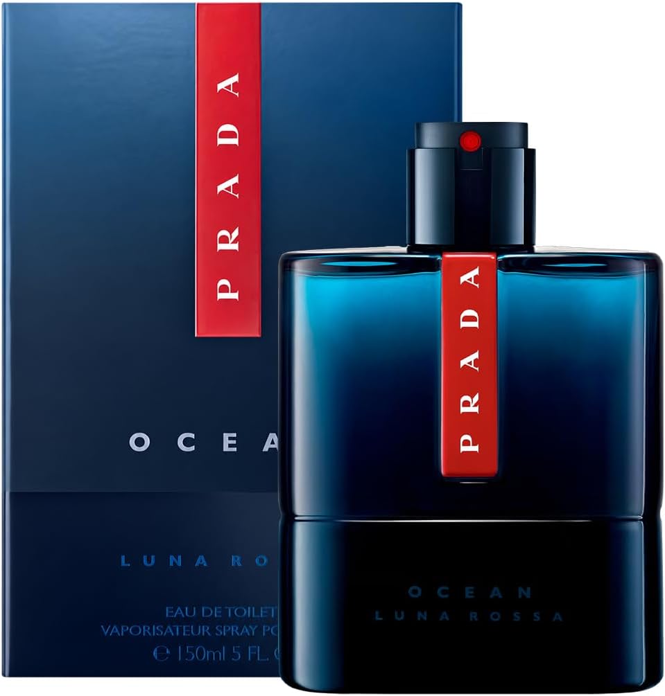 Prada Luna Rossa Ocean EDT for Men 5.0 Fl Oz