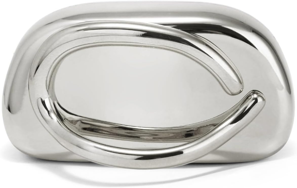 Acrylic Clutch Purse for Women,Unique Trendy Metal Handle Evening Bag for Wedding Party Formal Prom