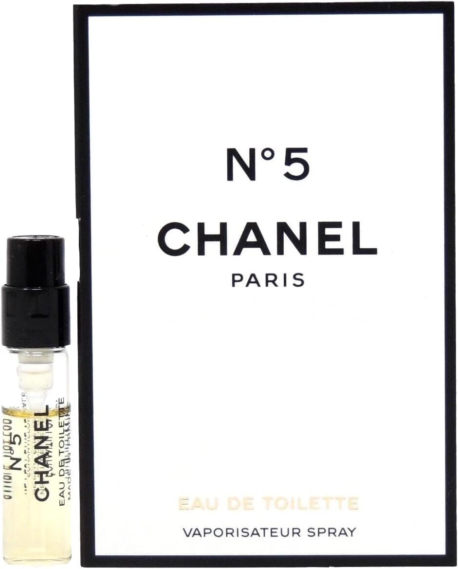 Chanel No. 5 by Chanel for Women 0.05 oz Eau de Parfum Sampler Vial Spray