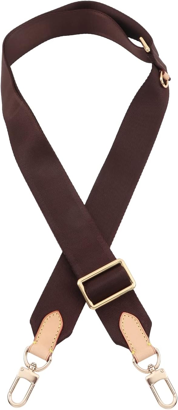 Multi Pochette Accessories Replacement Crossbody Strap Adjustable Wide Canvas Strap for LV Purse Shoulder Bags