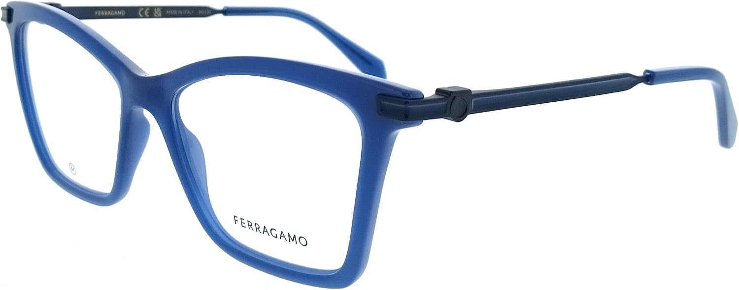FERRAGAMO Eyeglasses SF 3024 423 Opaline Blue