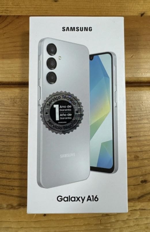 SAMSUNG Galaxy A16 4G LTE (128GB + 4GB) International Model SM-A165F/DS Factory Unlocked 6.7" Dual Sim 50MP Dual Cam (Case Bundle) (Gray)