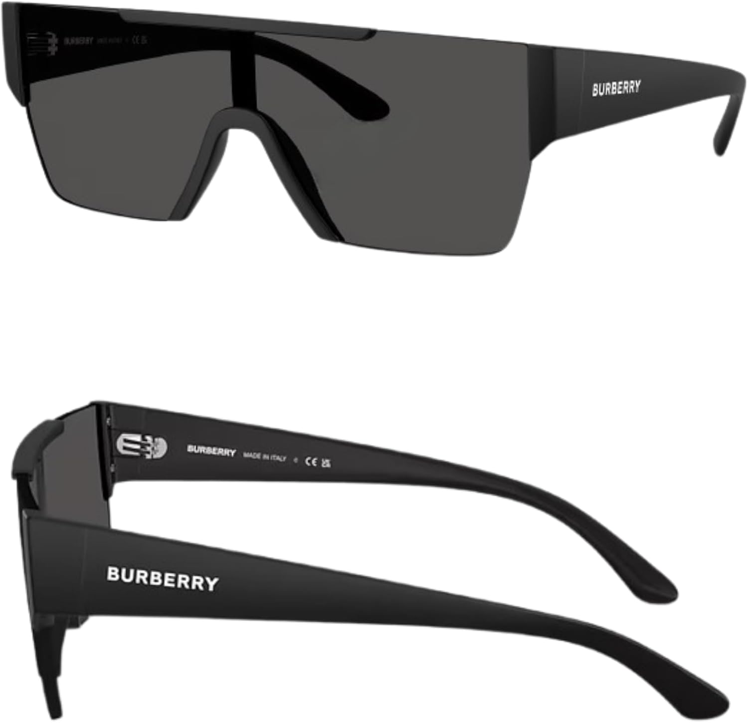 BURBERRY BE4291 Rectangle Shape Nylon Sunglasses with Luxury Eyewear Kit