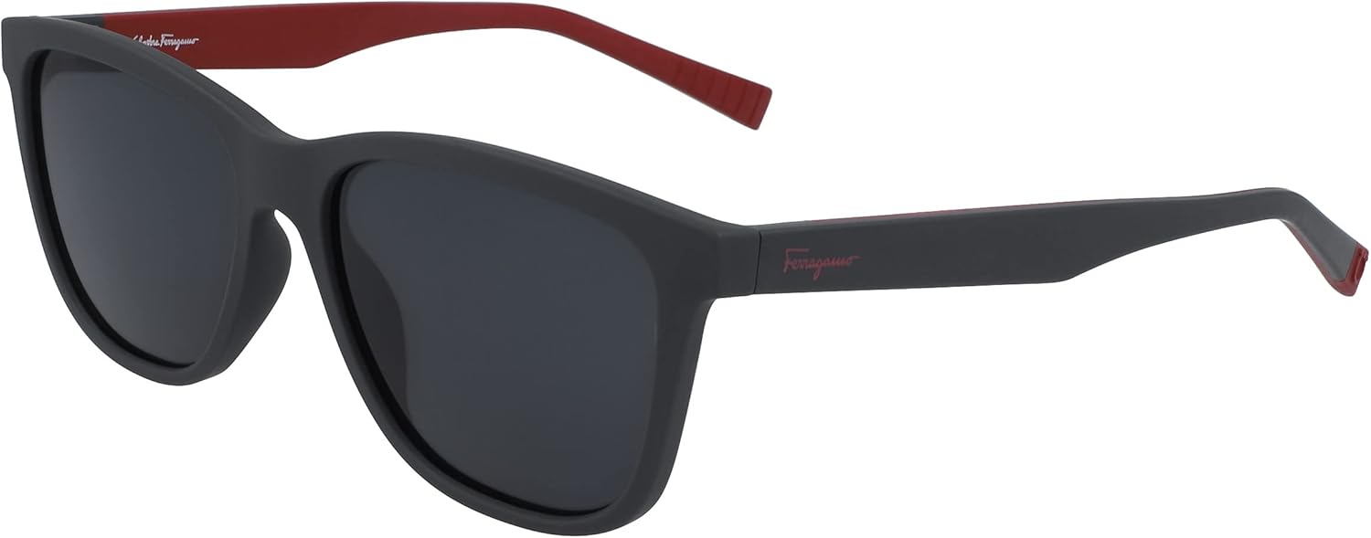 Ferragamo Men's Sf998s 57Mm Sunglasses, Grey