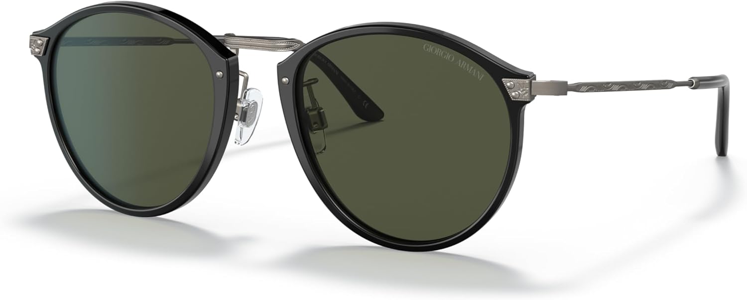 GIORGIO ARMANI Man Sunglasses Havana Frame, Brown Lenses, 51MM