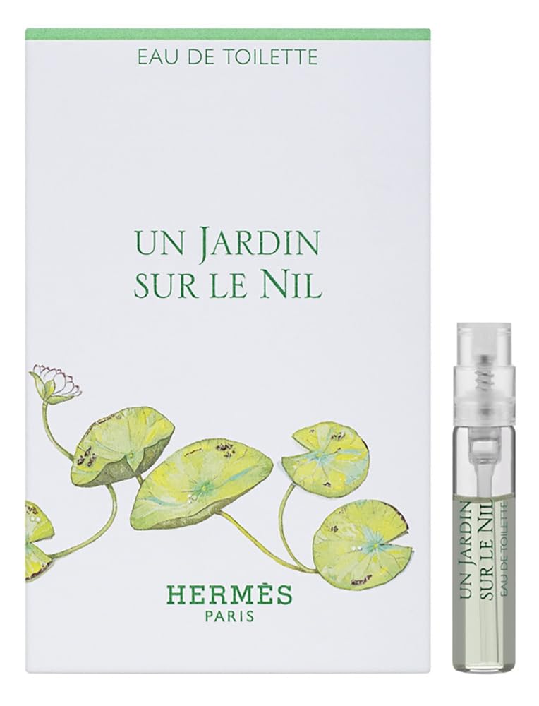 Hermes Un Jardin Sur Le Nil Eau De Toilette Vial Spray for Women, 2.0 ml