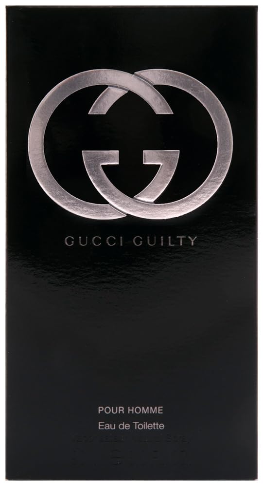 Gucci Guilty by Gucci for Men Eau de Toilette Spray, 3 Fl Oz (Pack of 1)