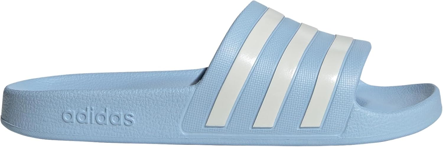 adidas Womens Adilette Aqua Slides Casual Sandals Casual - Blue