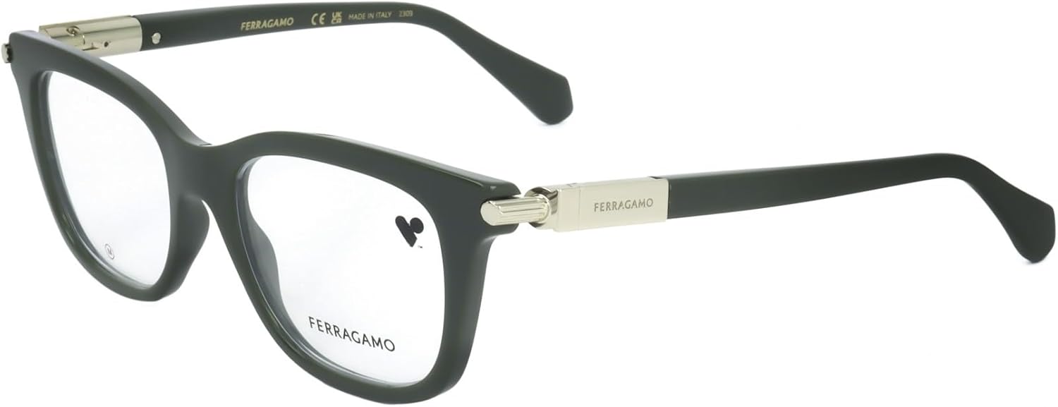 FERRAGAMO Eyeglasses SF 2973 302 Dark Green