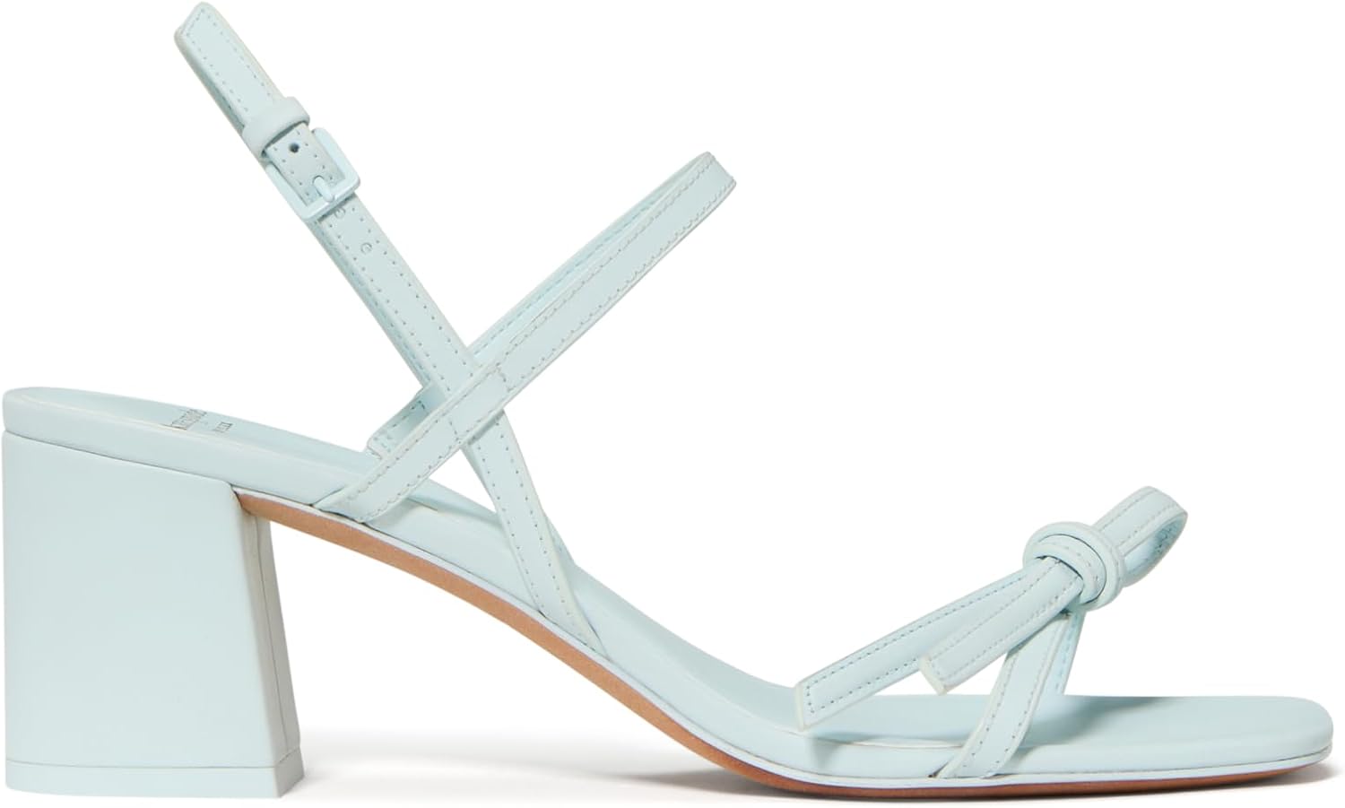 kate spade new york Loop Smooth Leather Block Heel Sandal