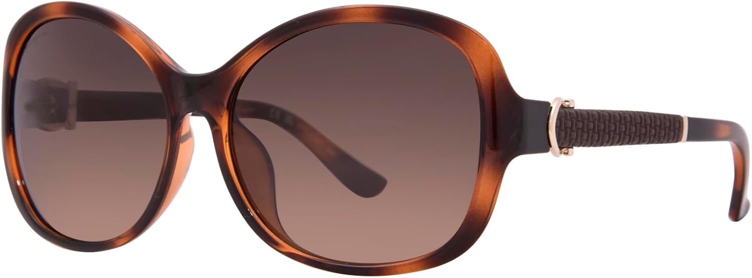 Salvatore Ferragamo Brown Gradient Butterfly Sunglasses SF744SLA 214 59