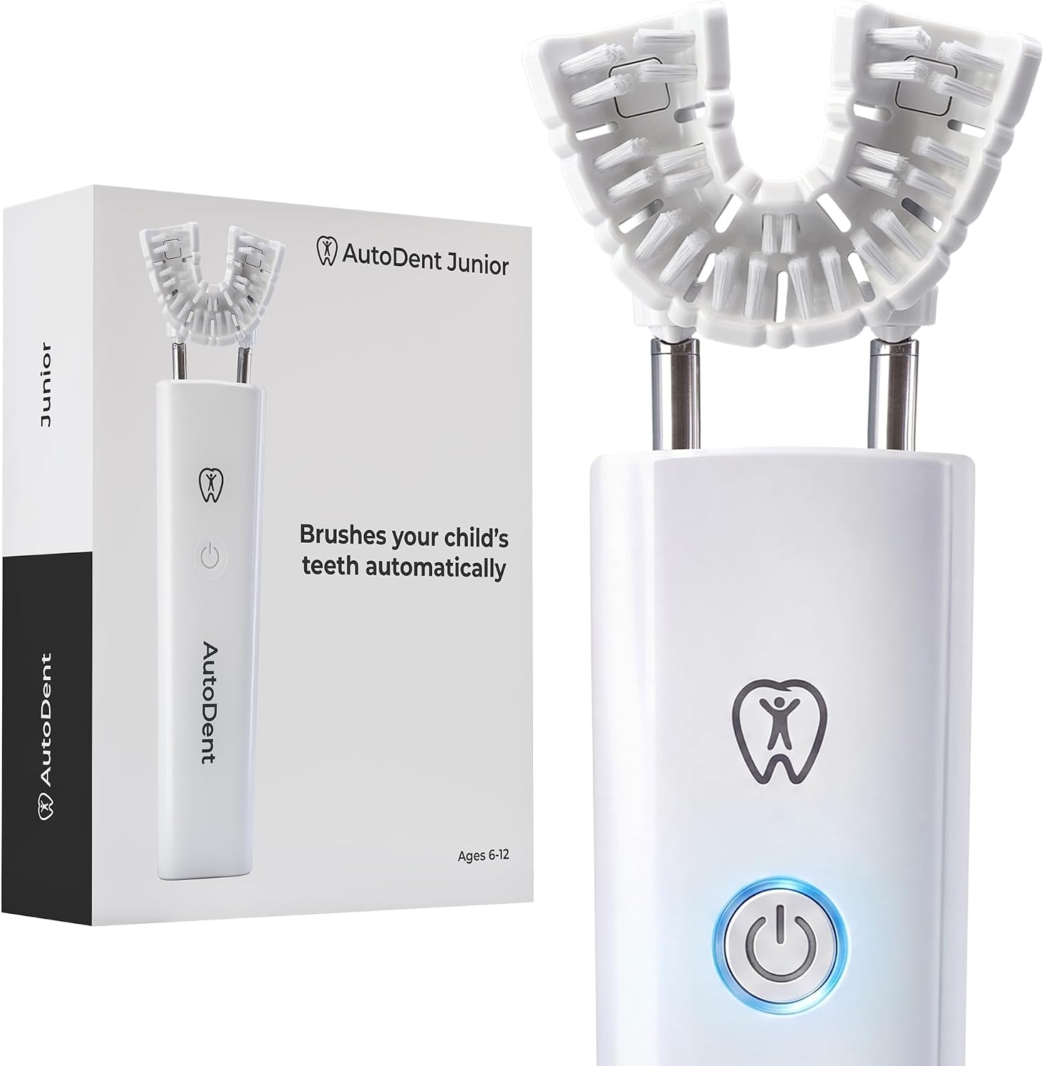 Kids Electric Toothbrush Ages 6-12 | Automatic Cleaning with Real Brushing Strokes, Not Vibration