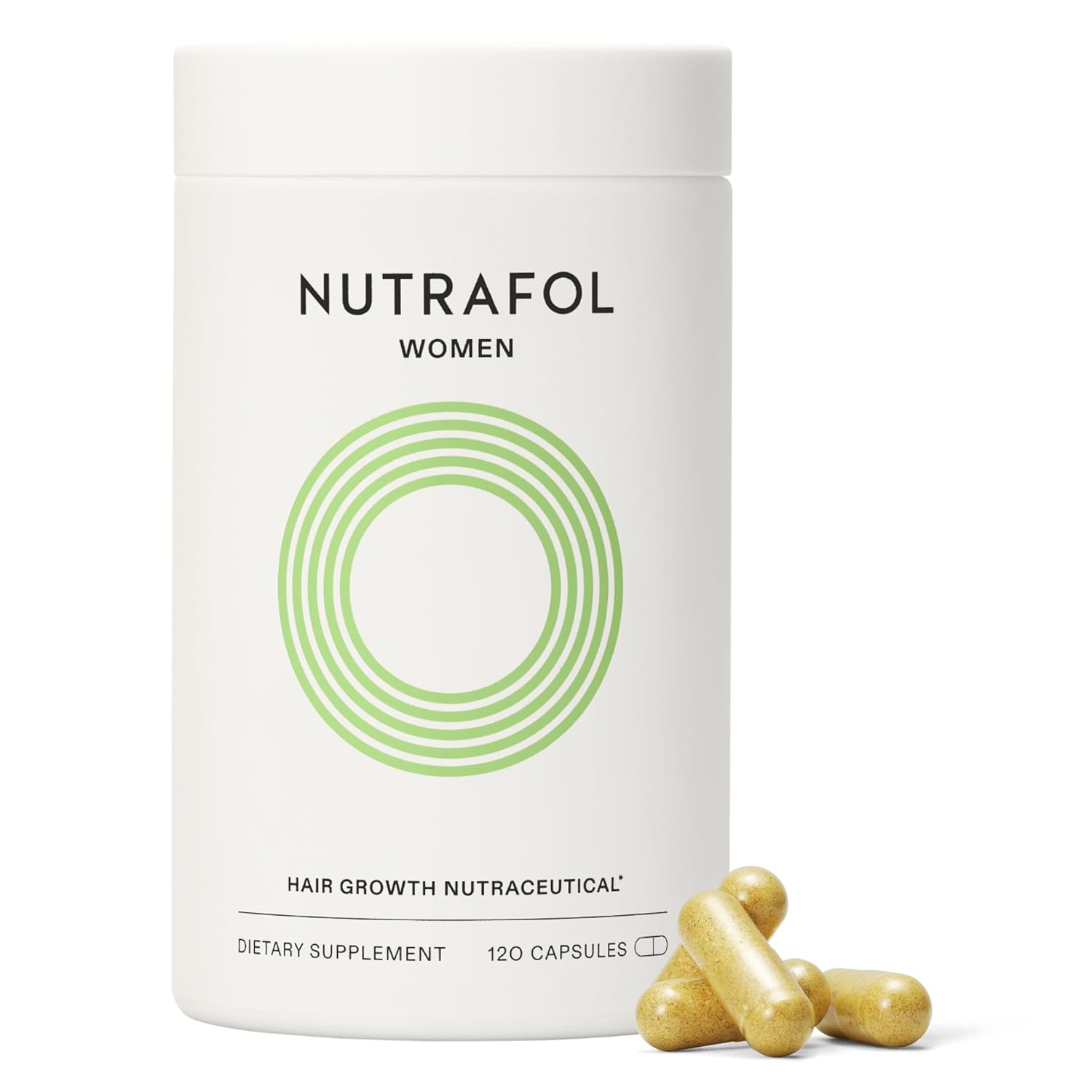 Nutrafol Women Hair Growth Supplements, Ages 18-44, 1-Month Bottle