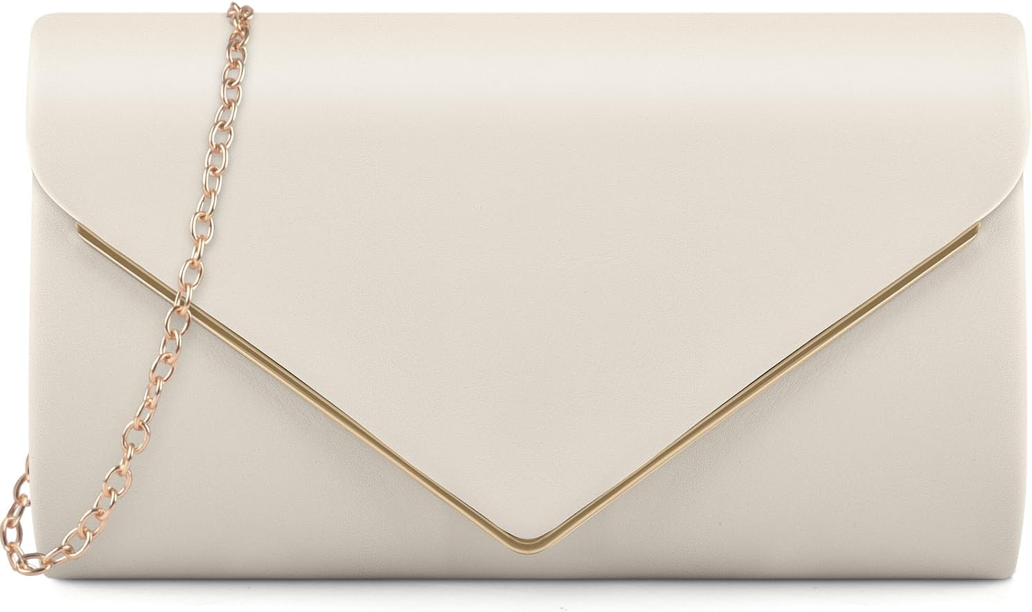 TINDTOP Clutch Purses for Women, PU Leather Formal Evening Bags Shoulder Party Handbags Wedding Cocktail Prom Clutches