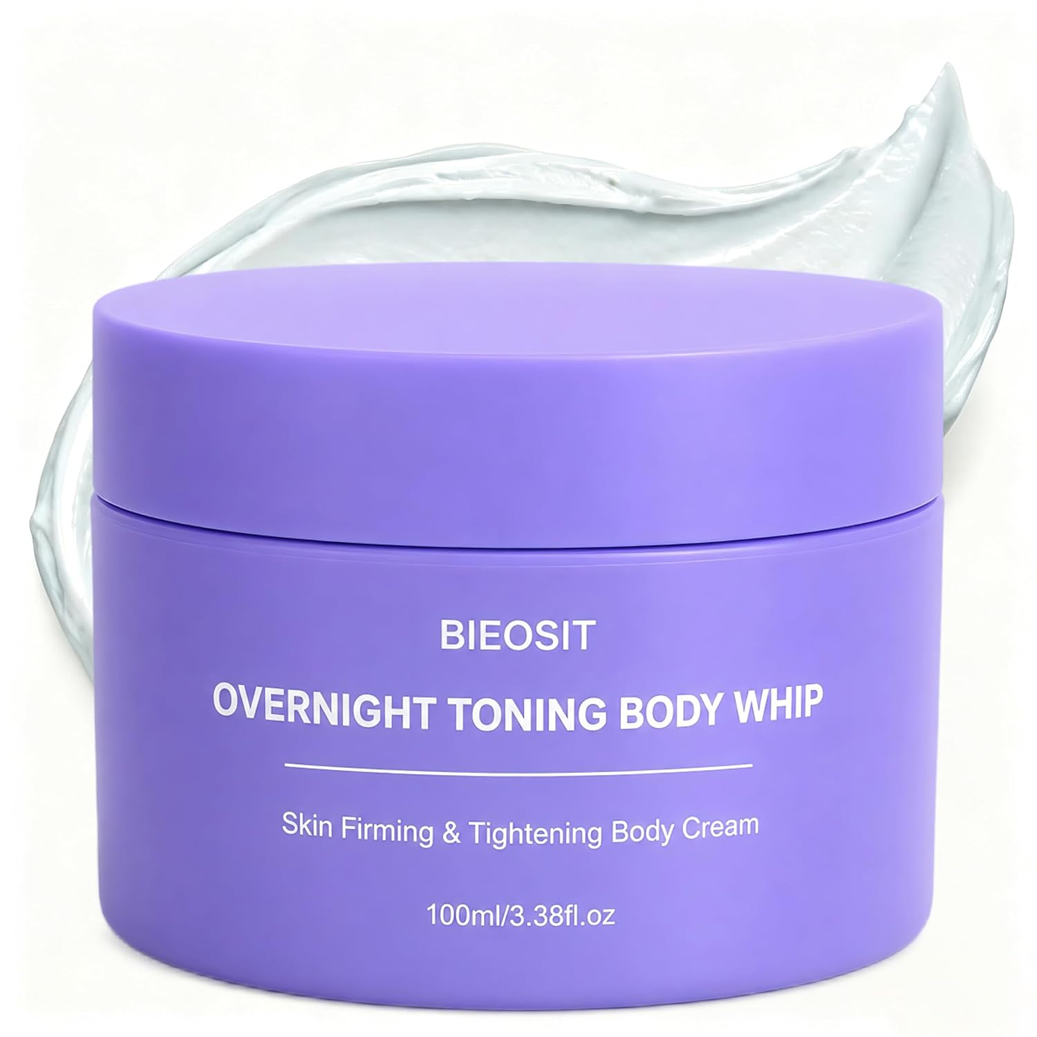 Overnight Toning Body Whip with Caffeine & Milk Thistle – 100ml | Firming & Smoothing Body Cream for Women, Helps Improve the Appearance of Cellulite, Body Moisturizer for Overnight Hydration