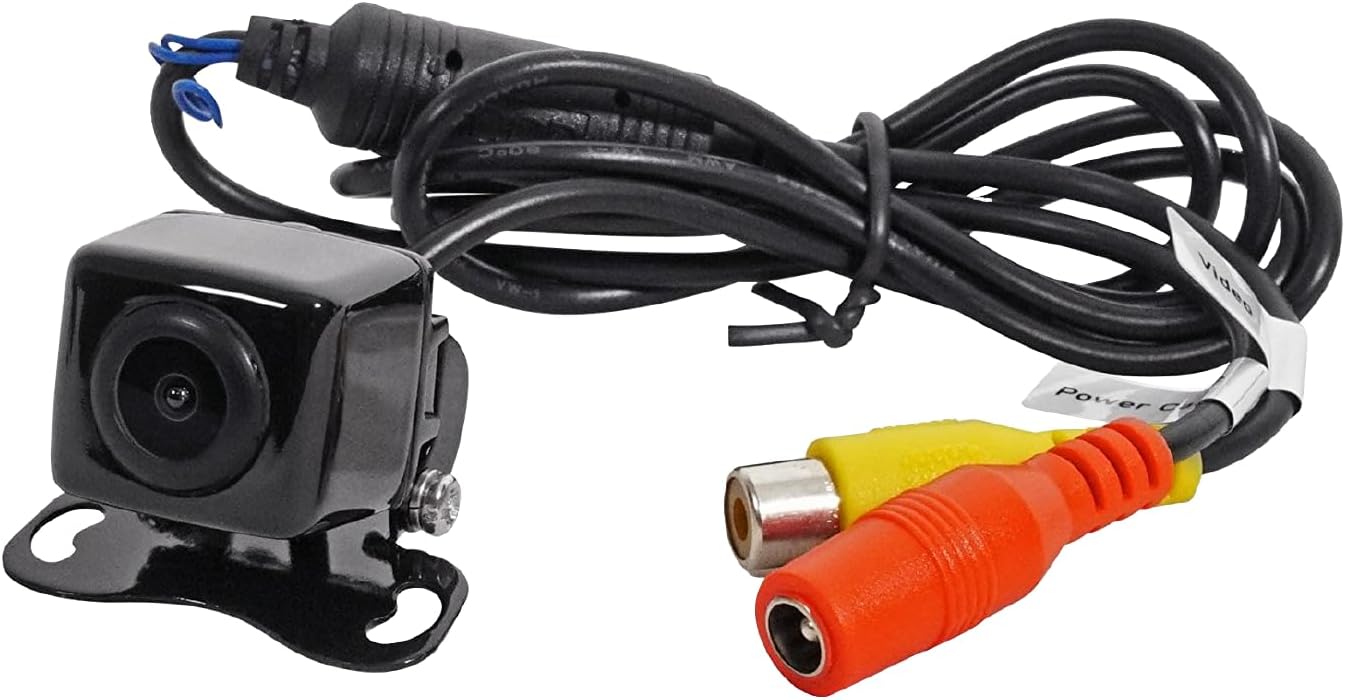 Dual Electronics XCAM150 Backup Camera for Car, Truck & SUV | LED High-Definition Day & Night Visibility | Wide Viewing Angle | Parking Guides | IP67 Waterproof Rating