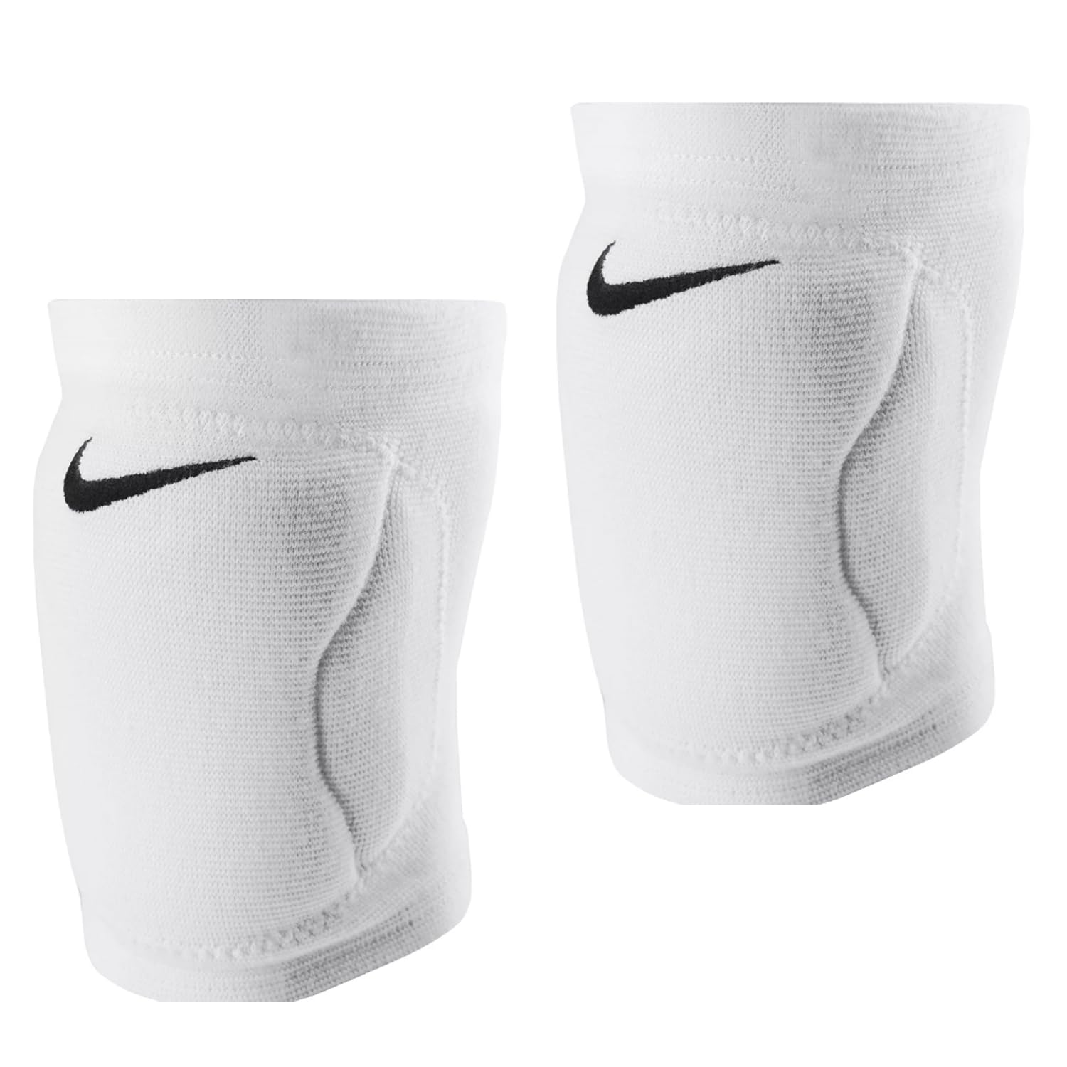 Nike Premium Dri-Fit Knee Pads (1 Pair), Essential/Streak/Varsity, Cushioning/Sweat-wicking/Unisex (Streak White - M/L)