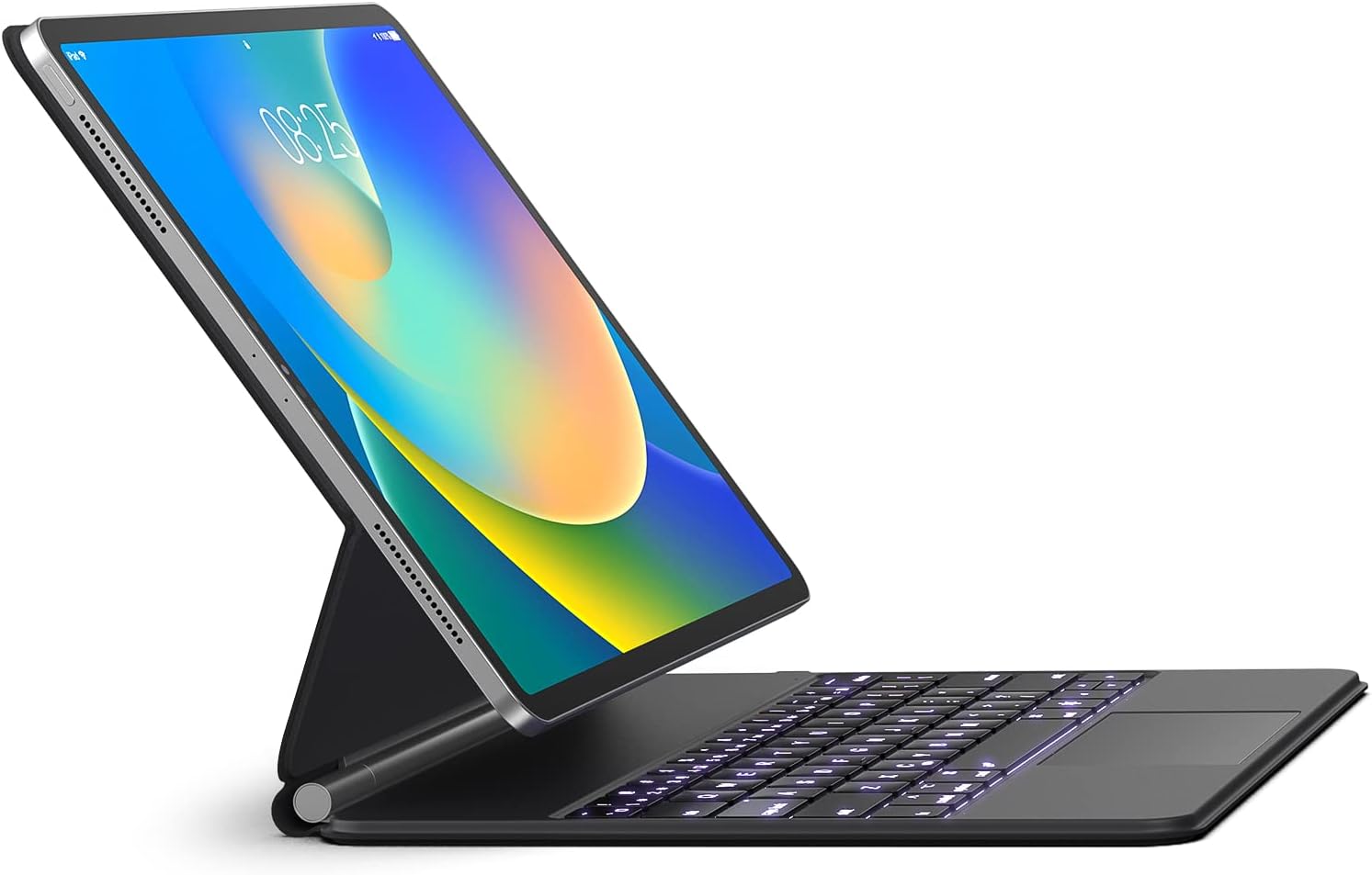 Keyboard Case for iPad Air 13 (M4 2026/M3 2025/M2 2024) and iPad Pro 12.9 inch 6th/5th/4th/3rd Generation–Magic-Style Magnetic Keyboard Case with Multi-Touch Trackpad – Floating Cantilever Stand