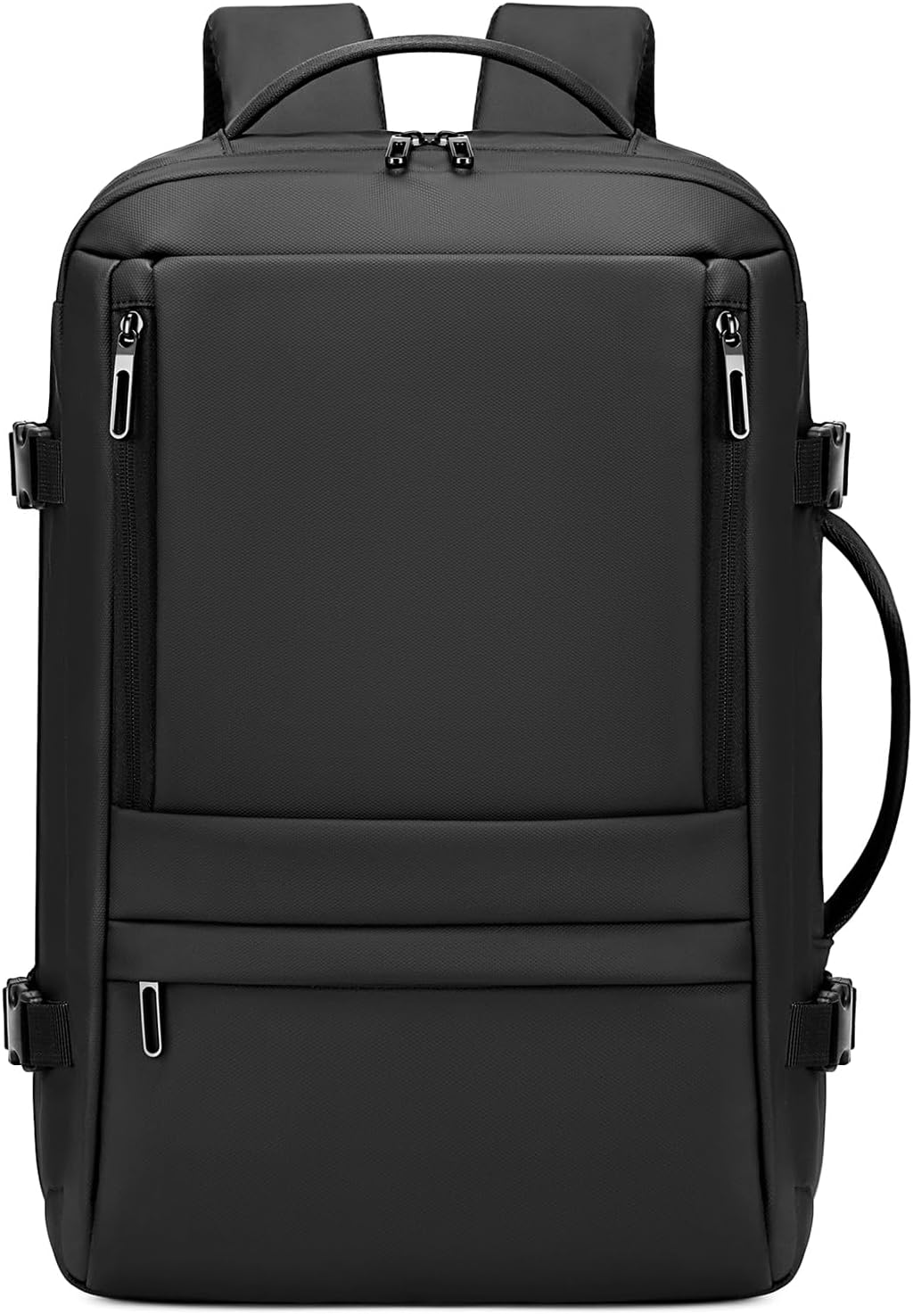 Carry On Travel Backpack Flight Approved for Men Women, Black | Expandable, Business Weekender Bag, 40L, Suitcase Backpack Luggage