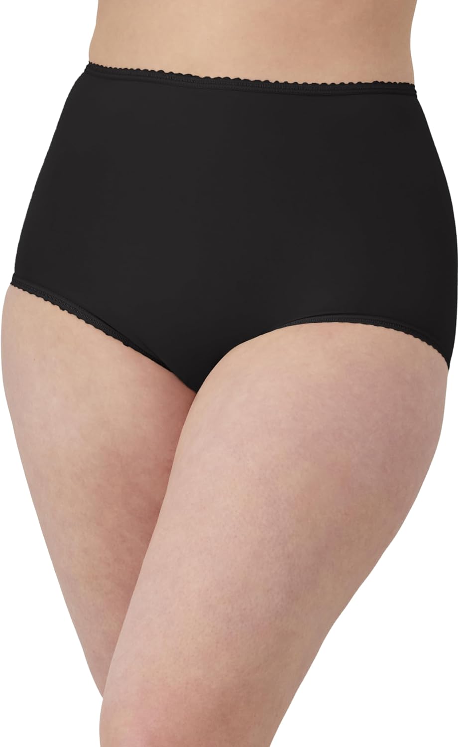 Bali Women's Underwear Briefs, Skimp Skamp Smoothing Stretch Brief Panties for Women, No Show