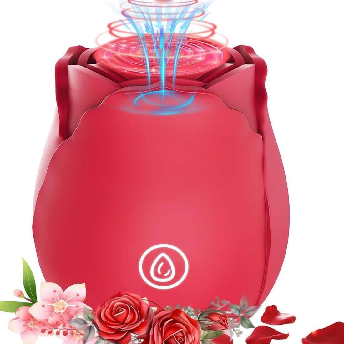 Rose Clitiors Sucker,Rose Adult,Viboatorr Female Viboatorr Toys The Rose for Women Vibratoar 2026 Suction Vibratoer Automatic Electric Machine Adult Toys for Women Red sx16-10