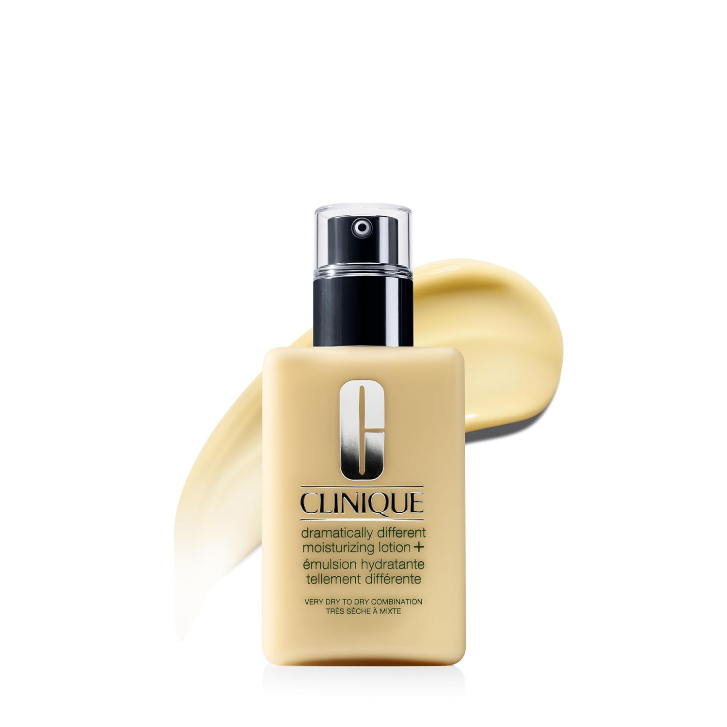 Clinique Dramatically Different Moisturizing Lotion+ | Hydrating Face Moisturizer With Glycerin and Urea | Strengthens Skin Barrier | Step 3 in 3-Step Skin Care Routine