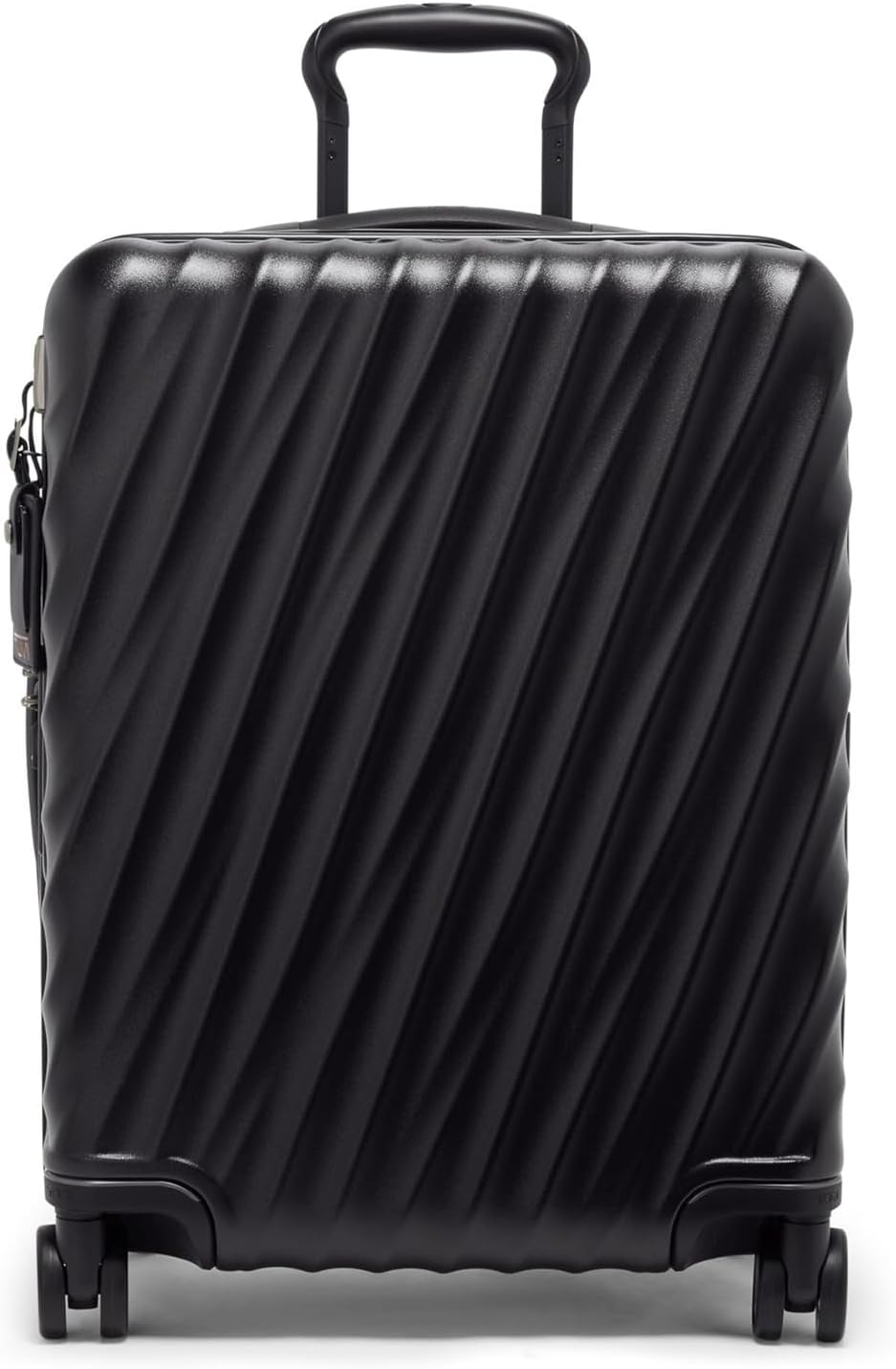 TUMI - 19 Degree Large Expandable Carry-On - 4-Wheeled Carry-On Bag - Travel Accessories - 21.8" X 15.8" X 9.0" - Matte Black