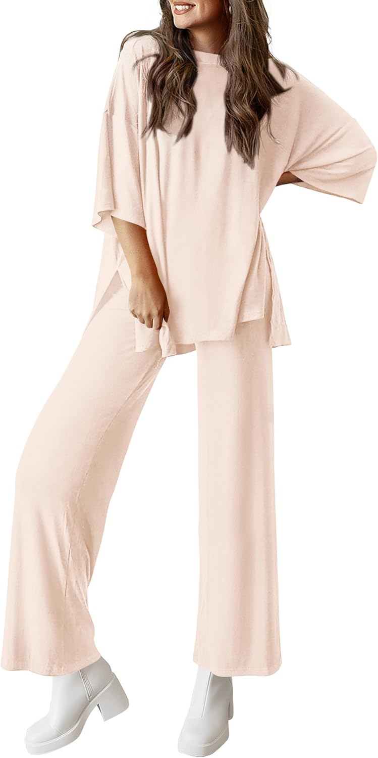 PRETTYGARDEN Two Piece Sets for Women Summer Fashion Lounge Matching Set 2026 Spring Travel Vacation Airport Outfits Clothing