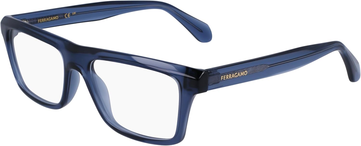 FERRAGAMO Eyeglasses SF 2988 450 Transparent Azure