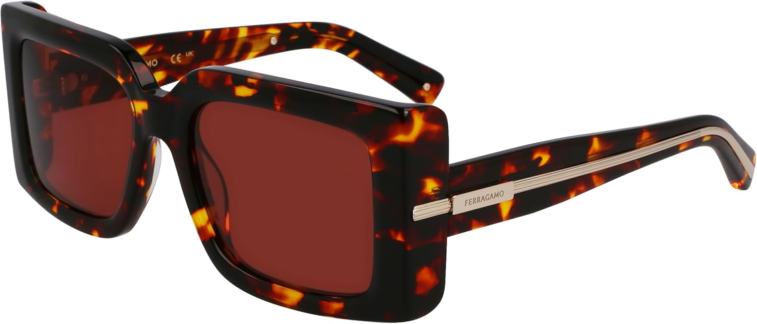 FERRAGAMO Sunglasses SF 2032 S 242 Dark Tortoise