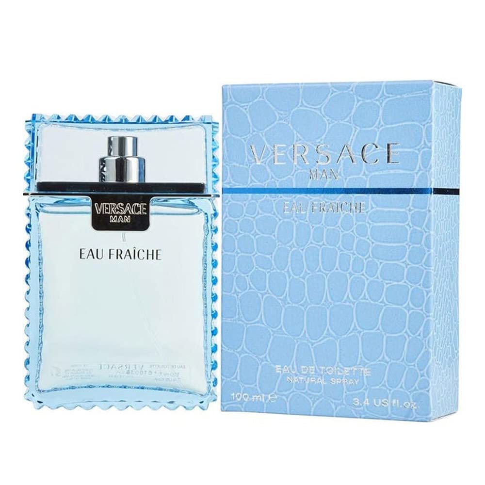 Versace Man Eau Fraiche by Versace for Men 3.4 oz Eau de Toilette Spray |