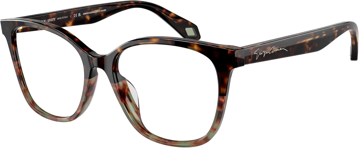 GIORGIO ARMANI Eyeglasses AR 7246 U 5879 Havana/Green Havana